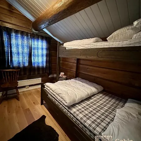 Log Cabin On Natrudstilen Sjusjoentrail Outside Σπίτι διακοπών Sjusjoen