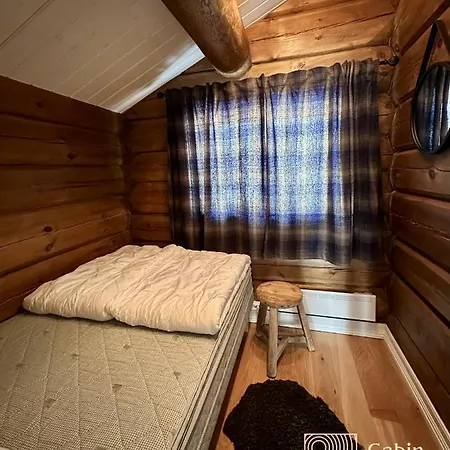 Log Cabin On Natrudstilen Sjusjoentrail Outside بيت للعطل *